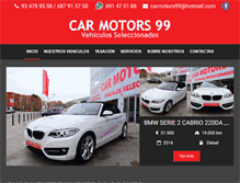 Tablet Screenshot of carmotors99.com